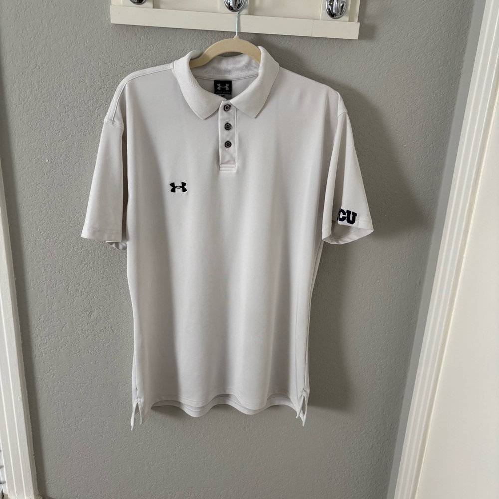 Men’s Underarmour TCU Golf Polo